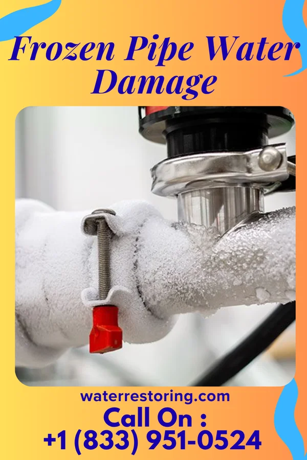 Frozen Pipe Water Damage in Stoneboro, PA